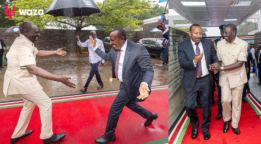 Ethiopian PM Abiy Ahmed arrives in Kenya for State visit